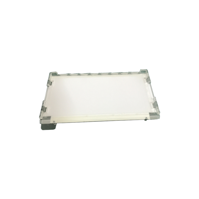 Integrated LED Edge-lit Plate with Installation Brackets